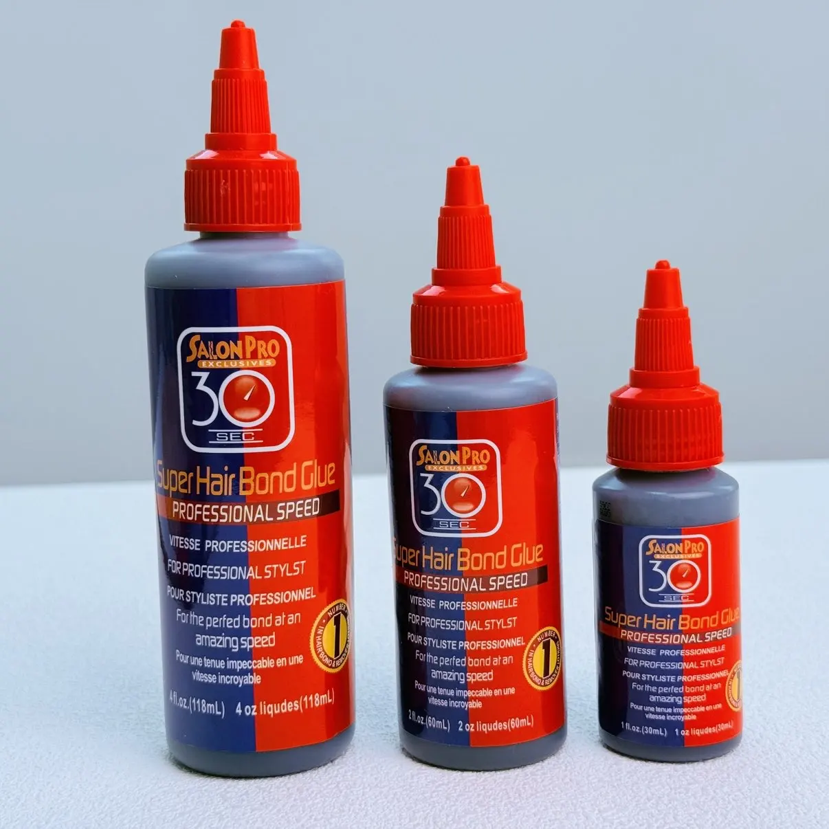 Colla per Extension Capelli e Parrucche in Pizzo a Fissaggio Rapido, Forte Tenuta, Formula Delicata, Facile Applicazione, Disponibile in Diverse Formati (1/2/4 OZ) - immagine 4