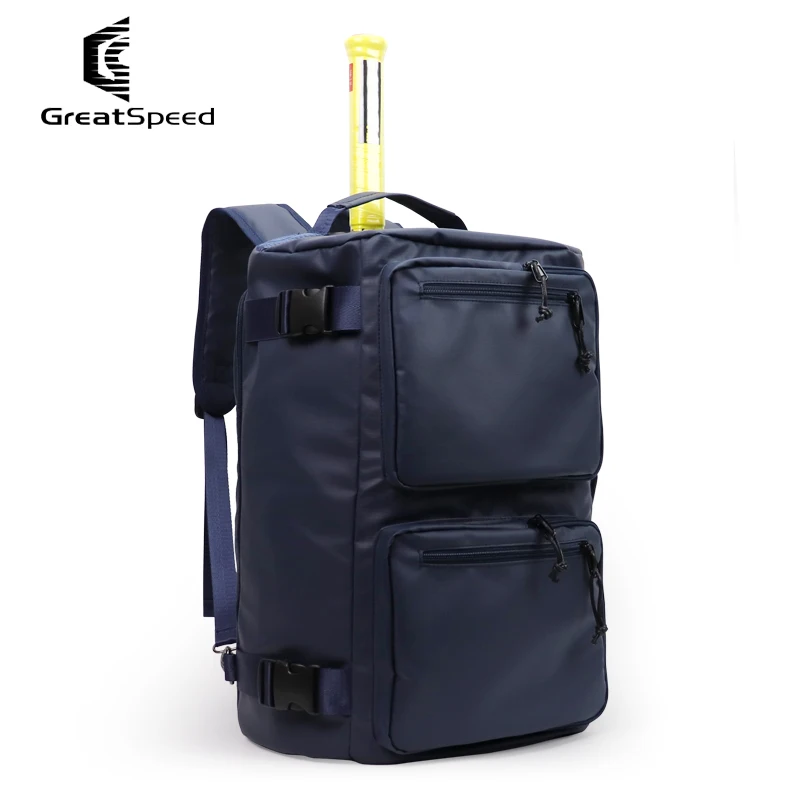 Greatspeed Tennis Badminton Backpack for 2Pcs Racket , Single Shoulder Hand-Held, Multi-Purpose Sports Bag, Waterproof 3 In 1 5
