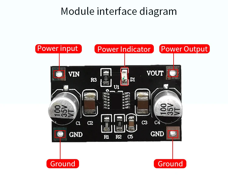 LT3045 module single supply linear regulator low noise RF power MINI version