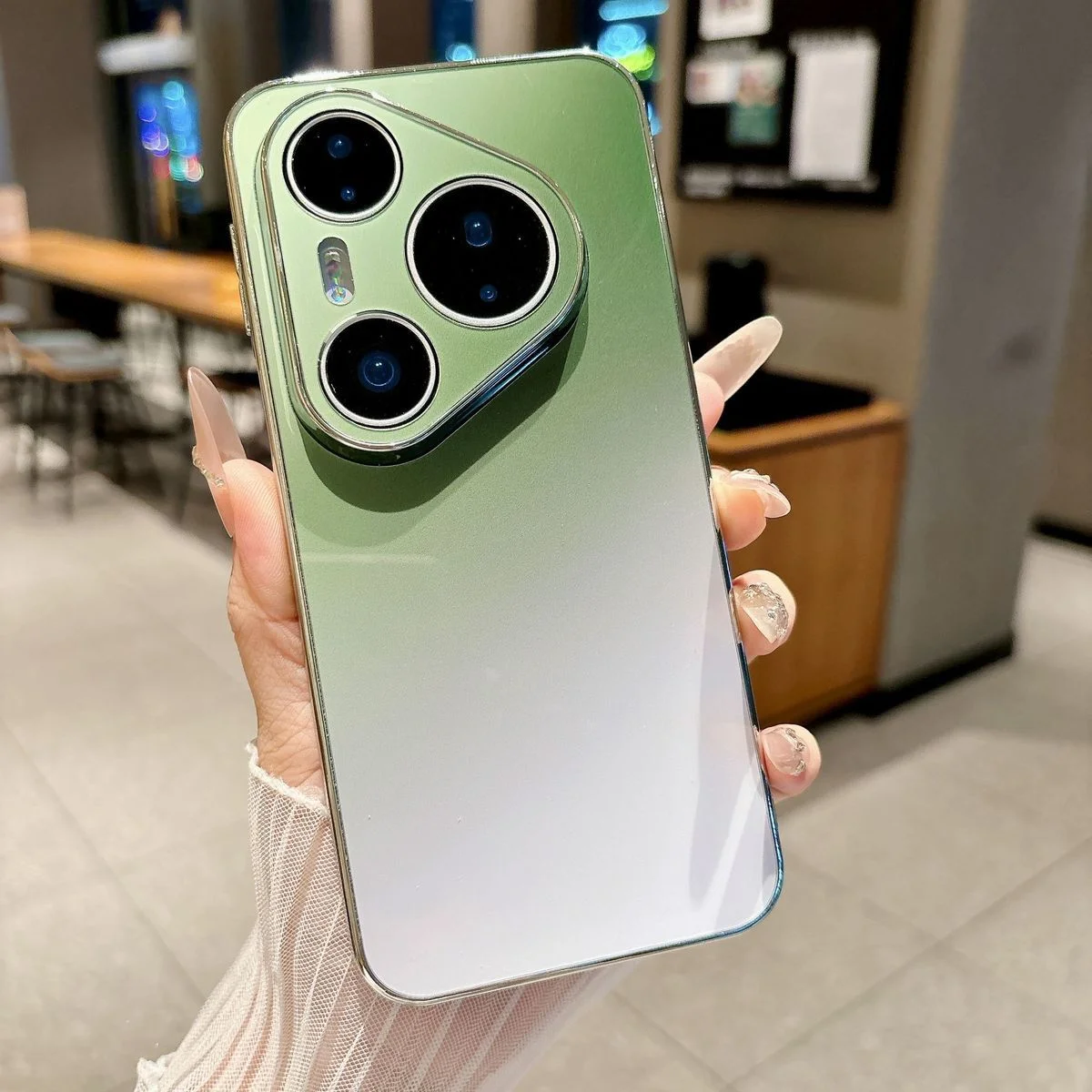 Luxury Matte Gradient Anti-Fall Shockproof Phone Case Cover