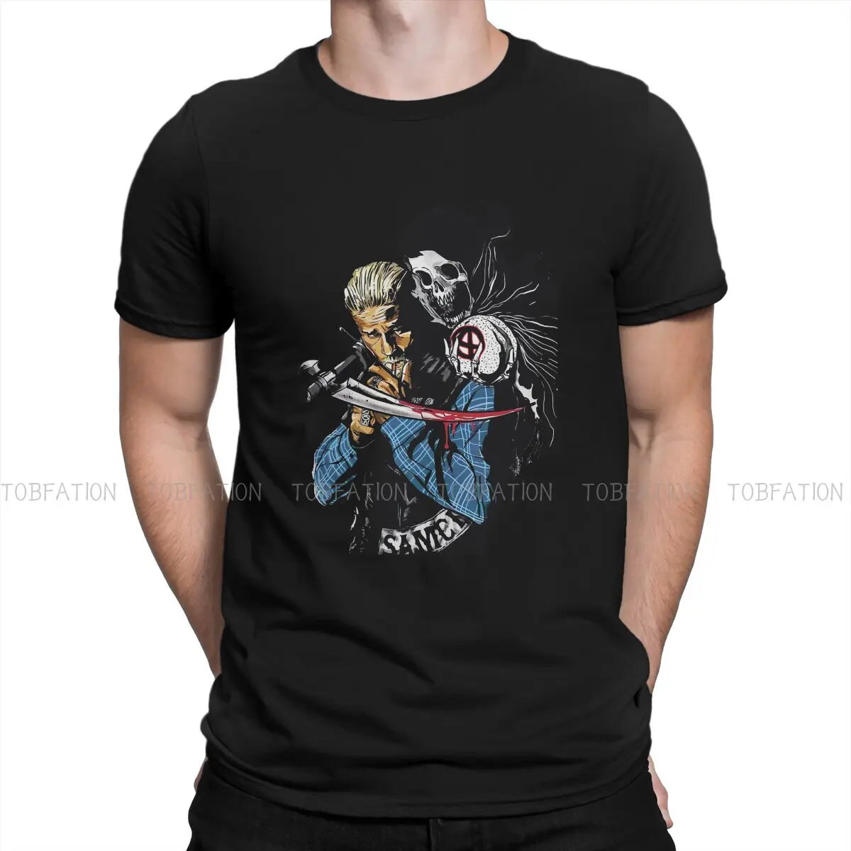 Maglietta Stile Charlie Soa Sons Of Anarchy Vestiti Regalo Creativo Di Alta Qualità Maglietta Roba Ofertas