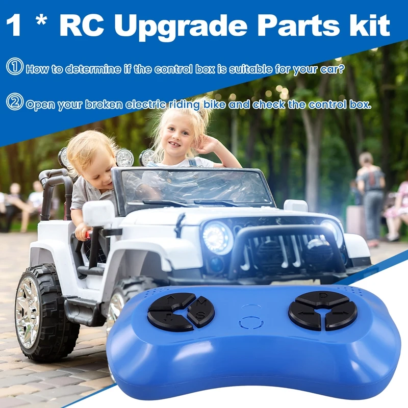 Children's Electric Car FCC Kids Electric Car 2.4G Bluetooth Controller Children's Parts