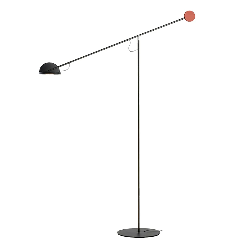 Minimalist line floor lamp living room sofa hotel vertical