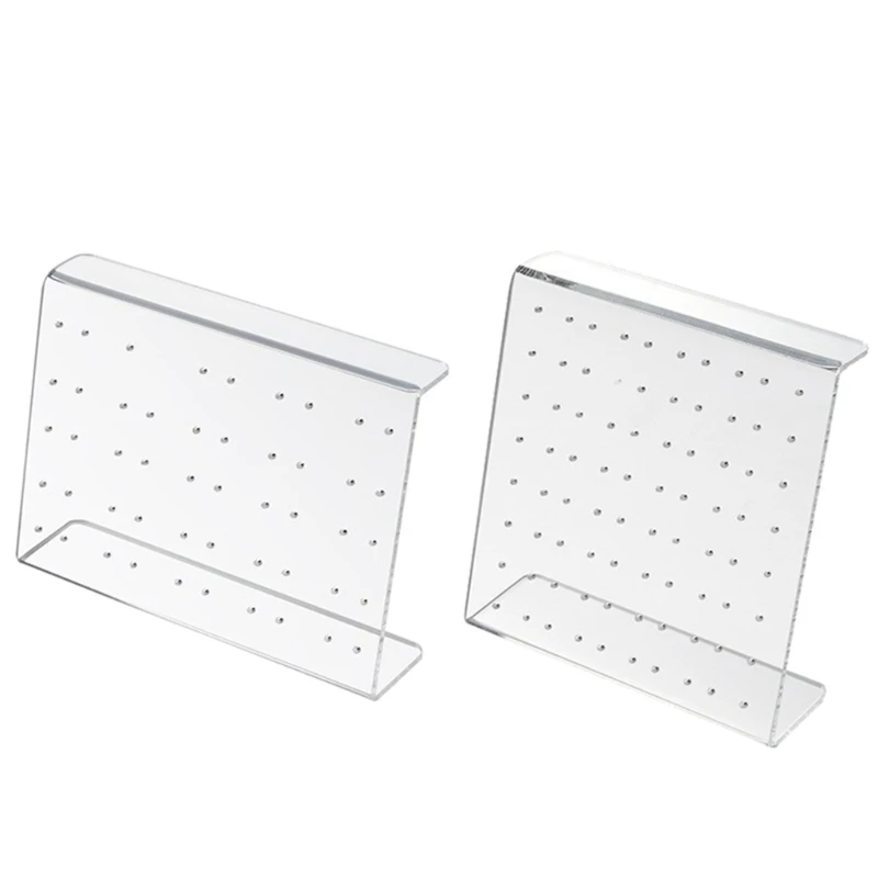 

50/80 Holes Ear Studs Holder for Dressing Table Jewelry Display Rack Acrylic Dropship