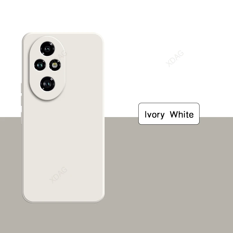 Premium Liquid Silicone Shockproof Phone Case - Solid Protective Shell