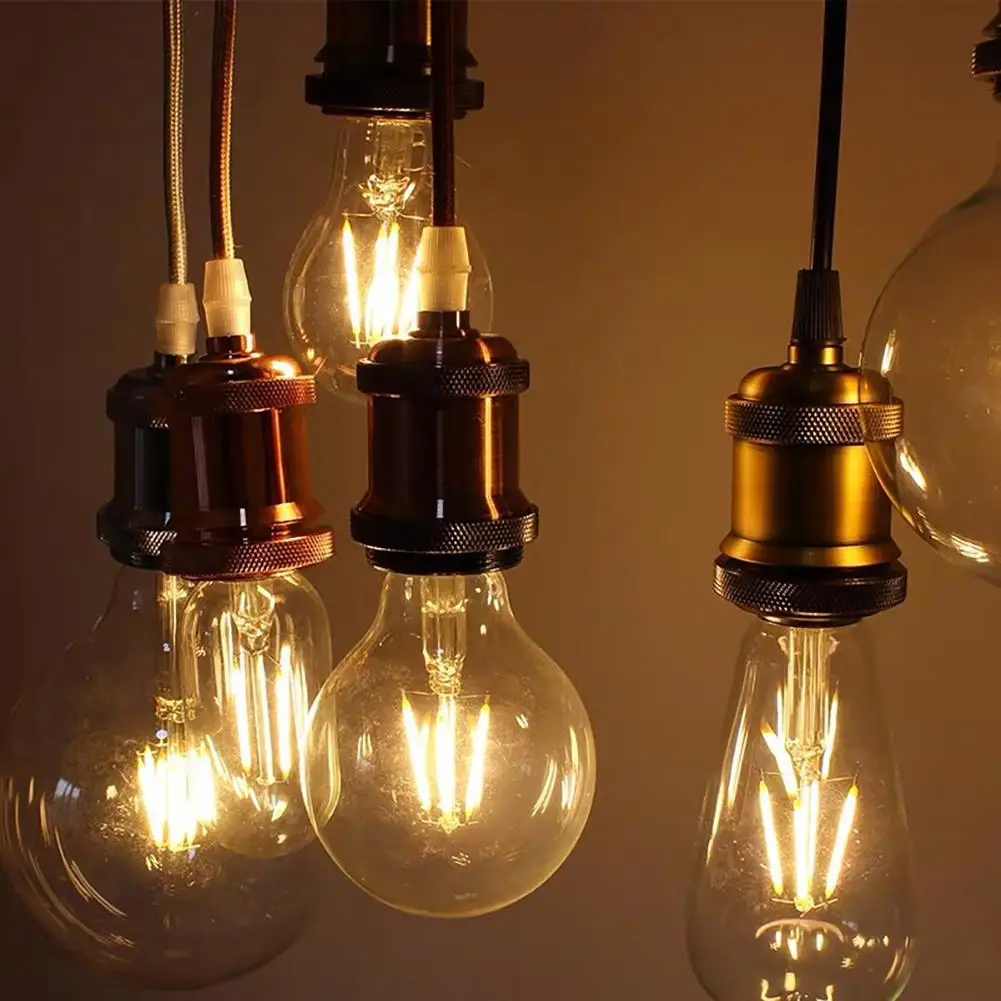 

E27 250V 250W Lamp Holder Retro Edison Decorative Lamp Socket For Living Room Dining Room Bedroom