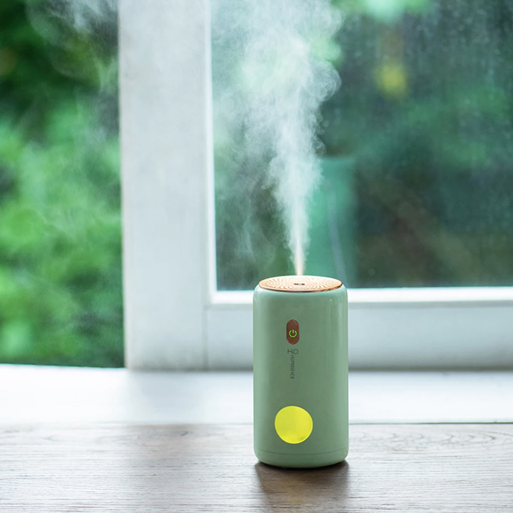 500ml Car Air Humidifier USB Portable Ultrasonic Humidifiers 300ml Mini Cool Purifier Humidifier for Car Bedroom Room Bedside