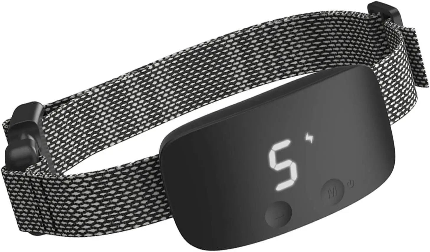 Collar inteligente para ladridos de perro, dispositivo de entrenamiento automático con 3 modos de sonido/vibración/choque