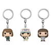 FUNKO Pocket Stranger Things Keychain Funny Dustin Robin Eleven Doll Birthday Collection Keychain Holiday Backpack Pendant Gift 5