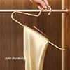 5pcs Aluminum Pants Hangers Non-Slip Multifunctionl Drying Hanger Open Ended Clothes Storage Rack Spave Organizer Hangers 3