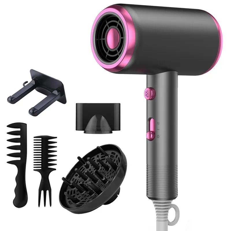 Hair Dryer with Diffuser 1800W Ionic Constant Temperature Care