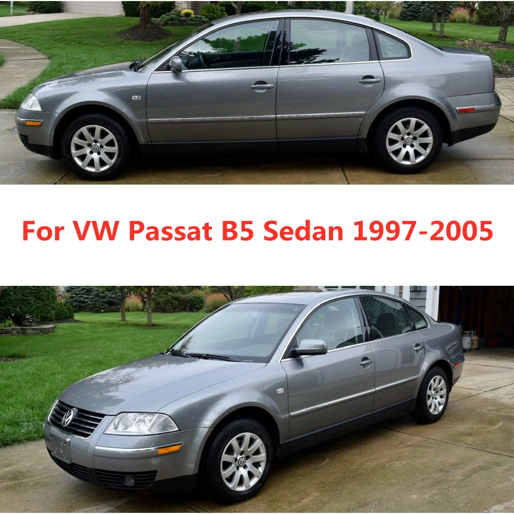 Window Visor Deflector Weathershield Sun Rain Deflector Guards for VW Passat B5 Sedan 1997 1998 2000 2001 2002 2003 2004 2005