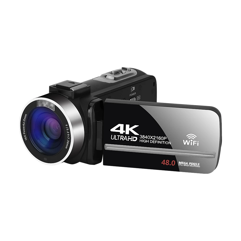 18X 4K Youtube Digital Video Cameras Time Lapse Vlogging Camcorder For