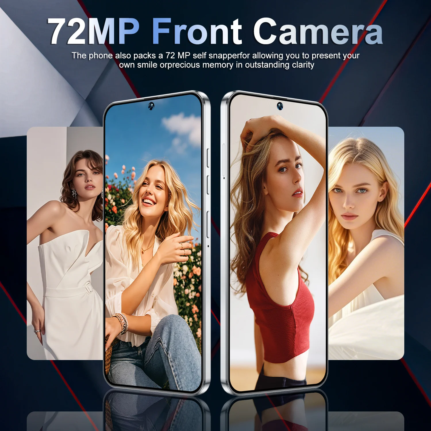HOT 2025 New GT30 Pro 7.3HD Global Edition Original Smart Dual Card 7800mAh Battery Facial Recognition Function