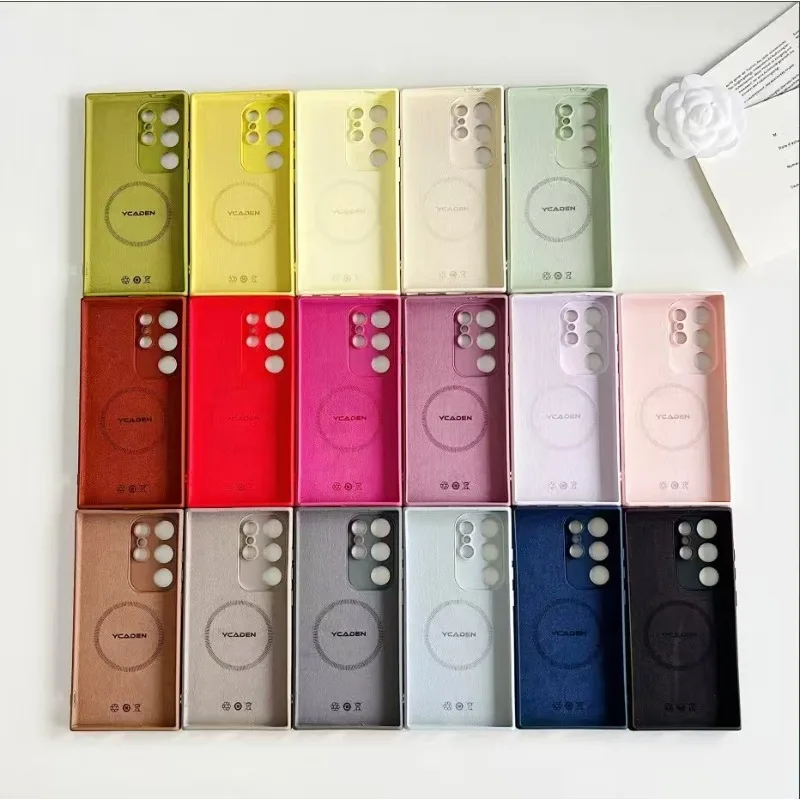 Luxury Liquid Silicone Soft Shockproof Case with MagSafe Magnetic Compatibility