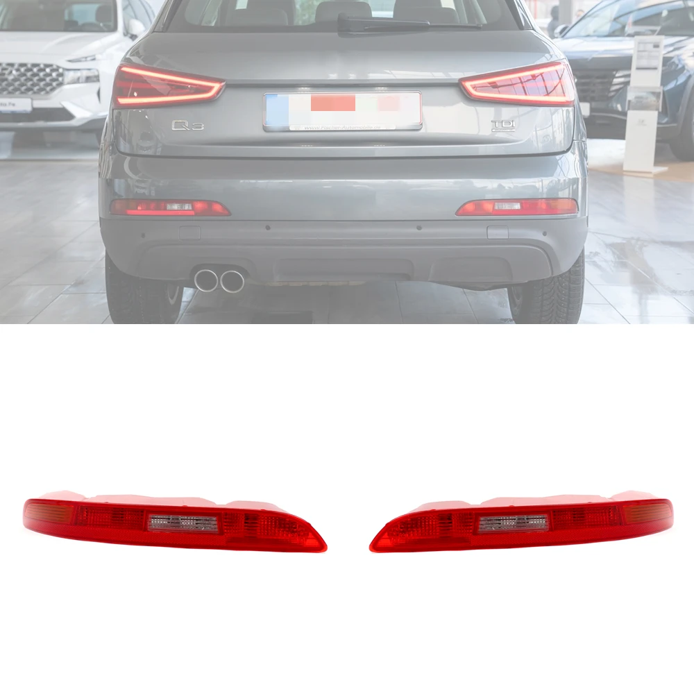 ForAudiRSQ32014201520162017EuropeanversionRedRearBumper