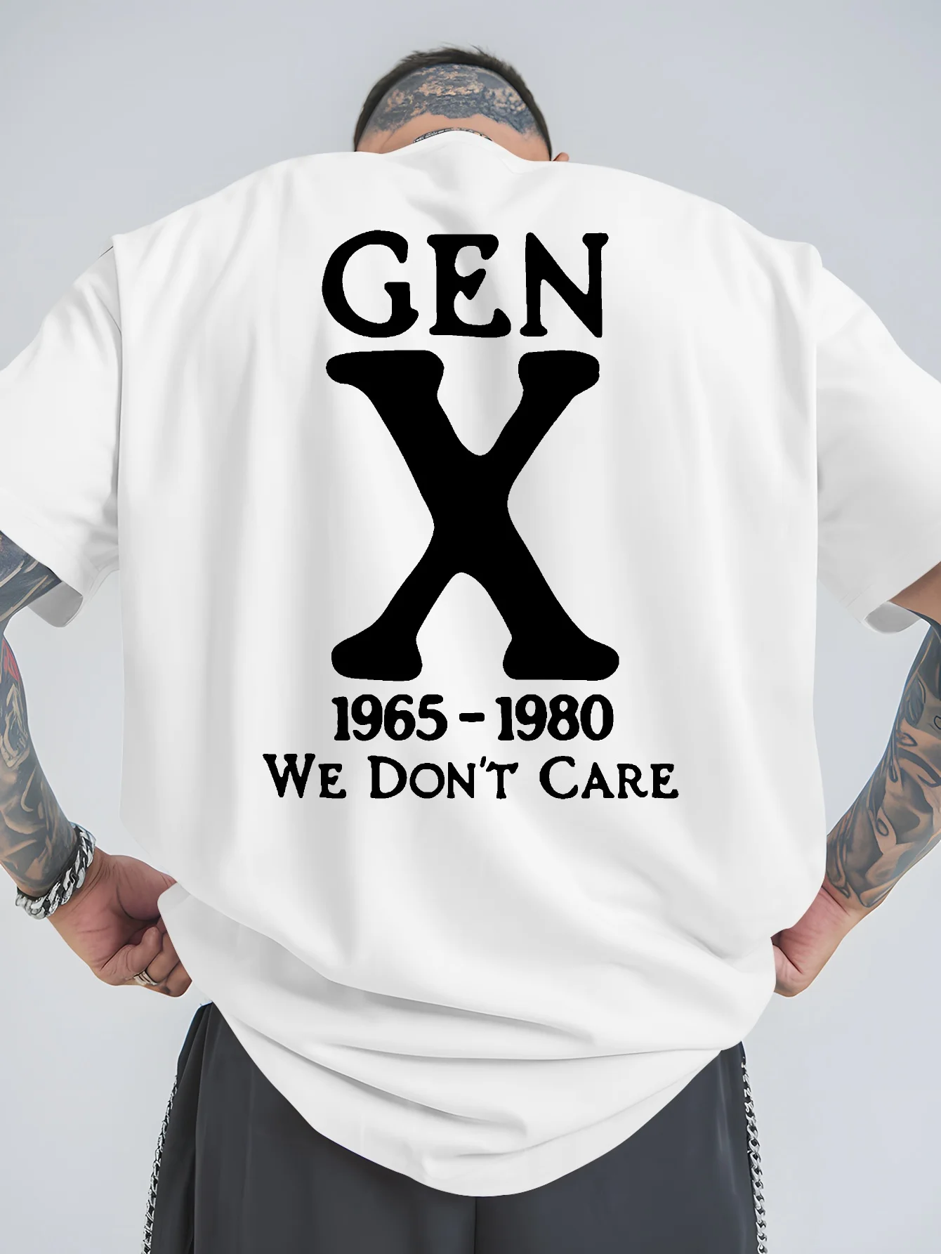 Summer Fashion Trend Versatile Best-selling 100% Cotton Men T-shirt Daily Outdoor Sports Party Casual Loose Street Short-sleeve