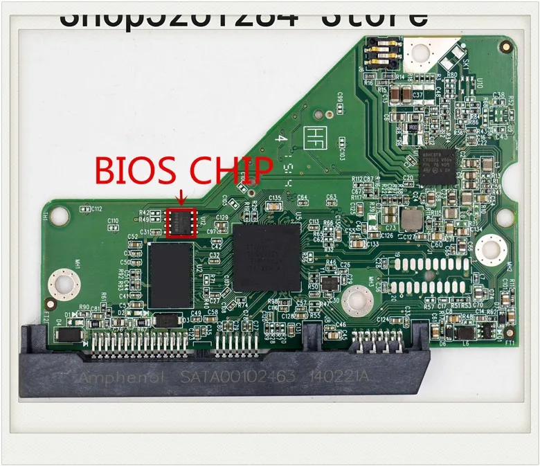 circuit board logic board printed circuit 2060-771829-005 REV P1 2060-771829-005 REV A 2060 771829 005 771829-305 HDD PCB