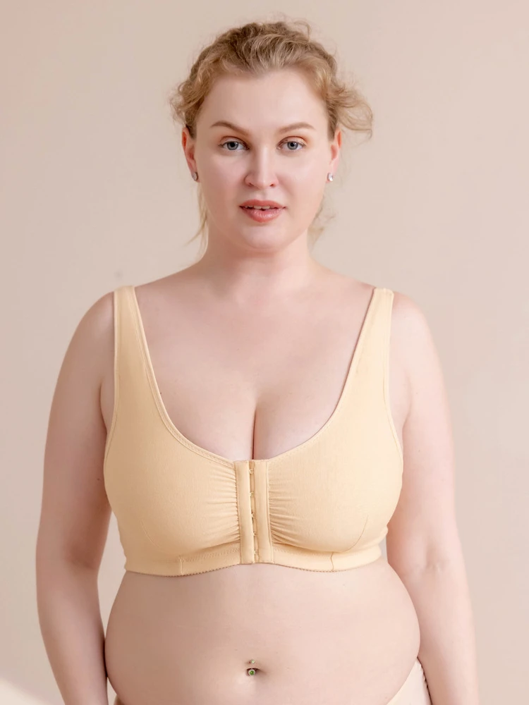 

Maternity Extra large size Bra Plus Size Full Cup Lace Women's Unlined Full Coverage Ultra Thin European and American Lingerie