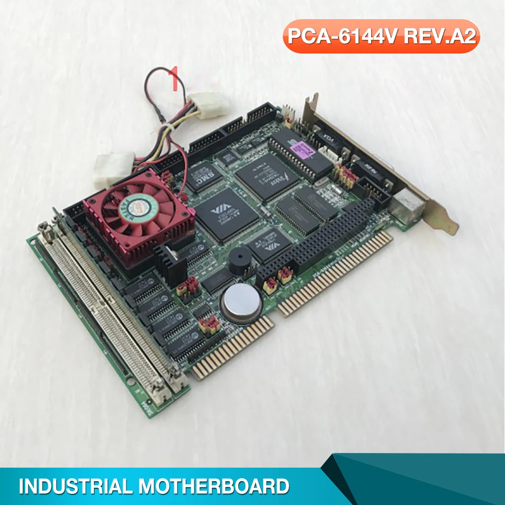 PCA 6144V REV.A2 For Advantech Industrial Computer Motherboard 486 Half