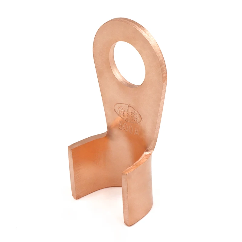 Wire Terminal OT Type 3A 5A 10A 20A 30A 40A 50A 60A 80A Red Copper Bare Nose Lugs Crimp Open Mouth Cable Connector Splice