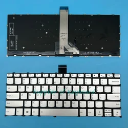 New Backlit English Keyboard for Lenovo Yoga Slim and Pro Series (14 - Inch Models) (Silver Backlit)