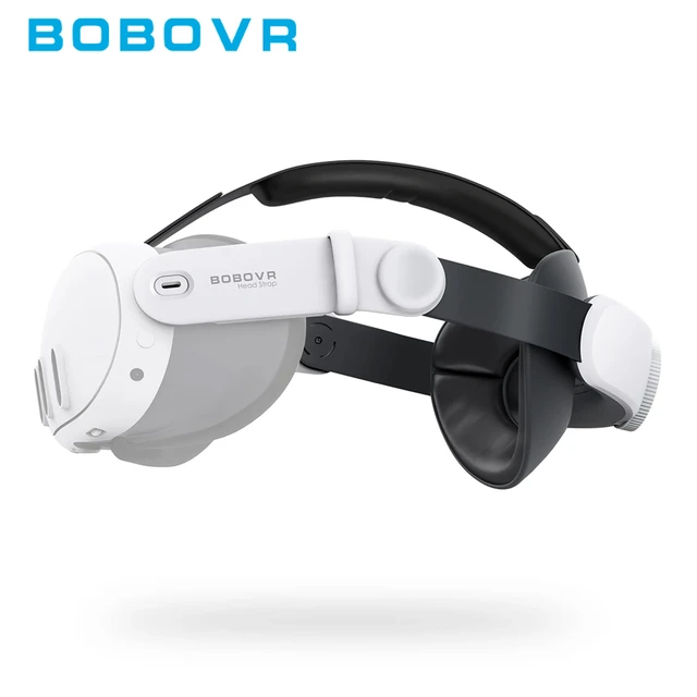 BOBOVR-M3ミニヘッドストラップクエスト3 vrライト、強化サポート 