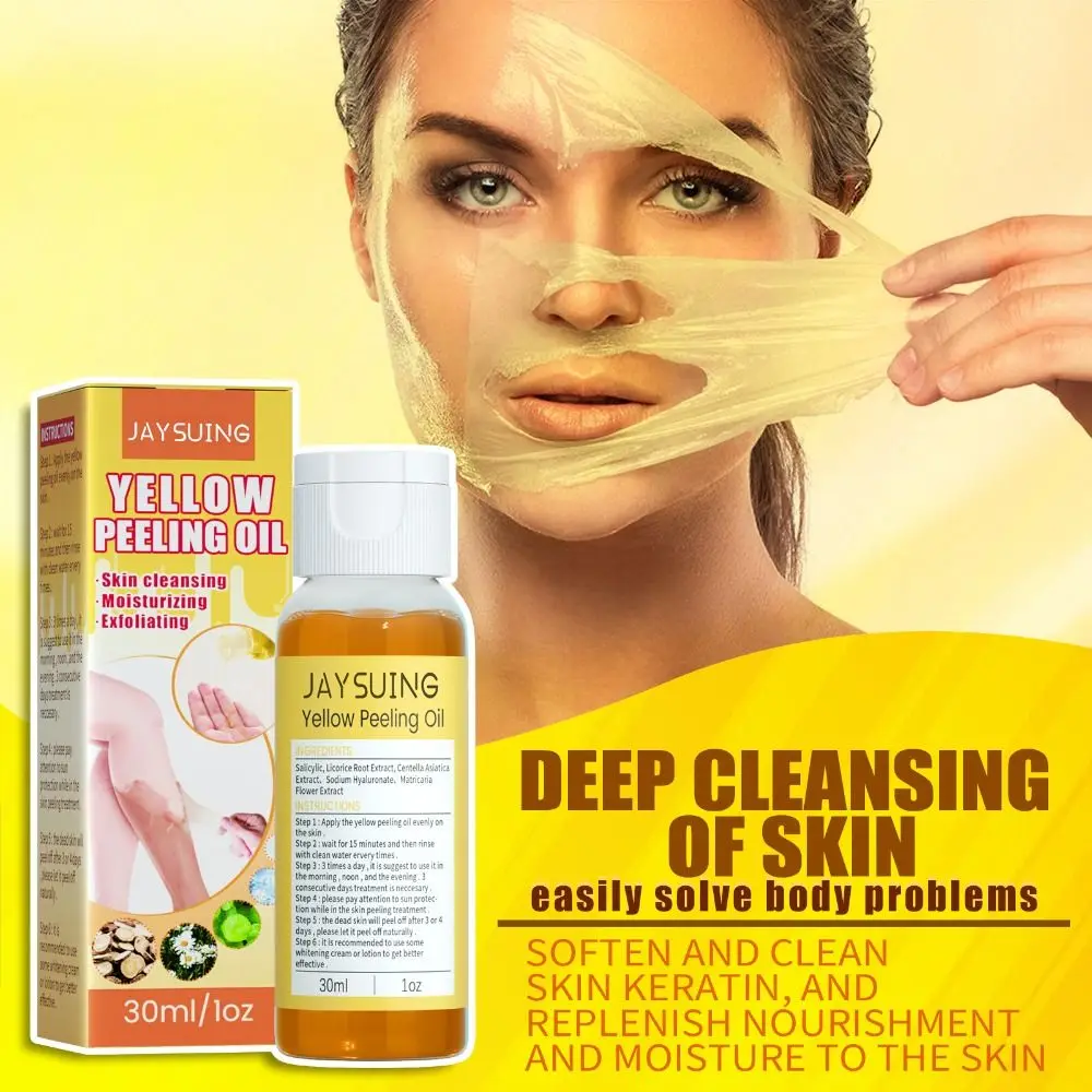 

Body Care Extra Strength Exfoliating Hyaluronate for Dark Skin Yellow Peeling Oil Strong Peeling Oil Peeling Oil