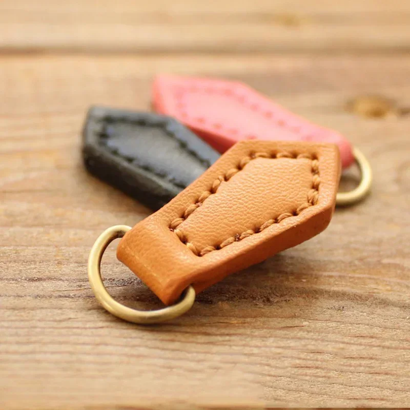 1PC Buckle 1.5*4cm Leather Zipper Puller Lock Zipper Head DIY Handmade Clothing Luggage Wallet Hardware Accessories