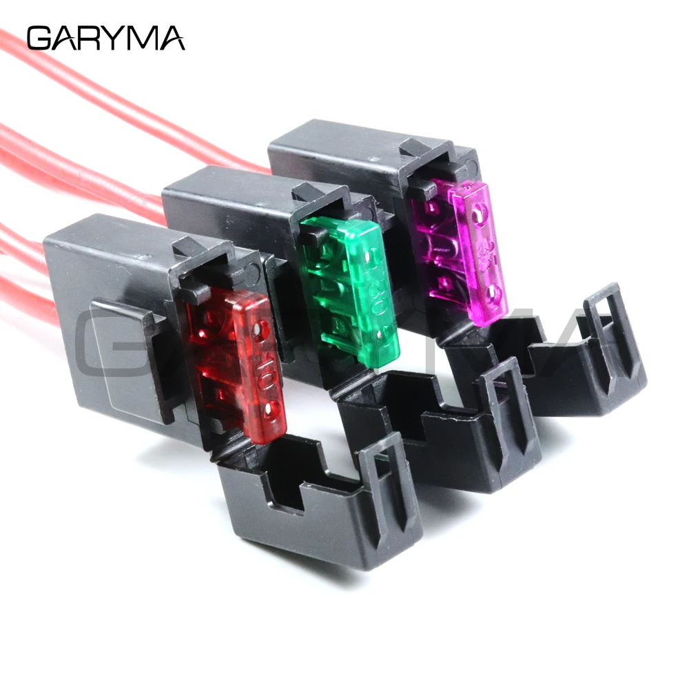 ATC Fuse Holder In-line AWG Wire Copper 12V 24V Power Blade with Fuse and Car Blade 2A 3A 5A 7.5A 10A 15A 20A 25A 30A 35A car fuse holder,fuse holder,fuse adapter holder