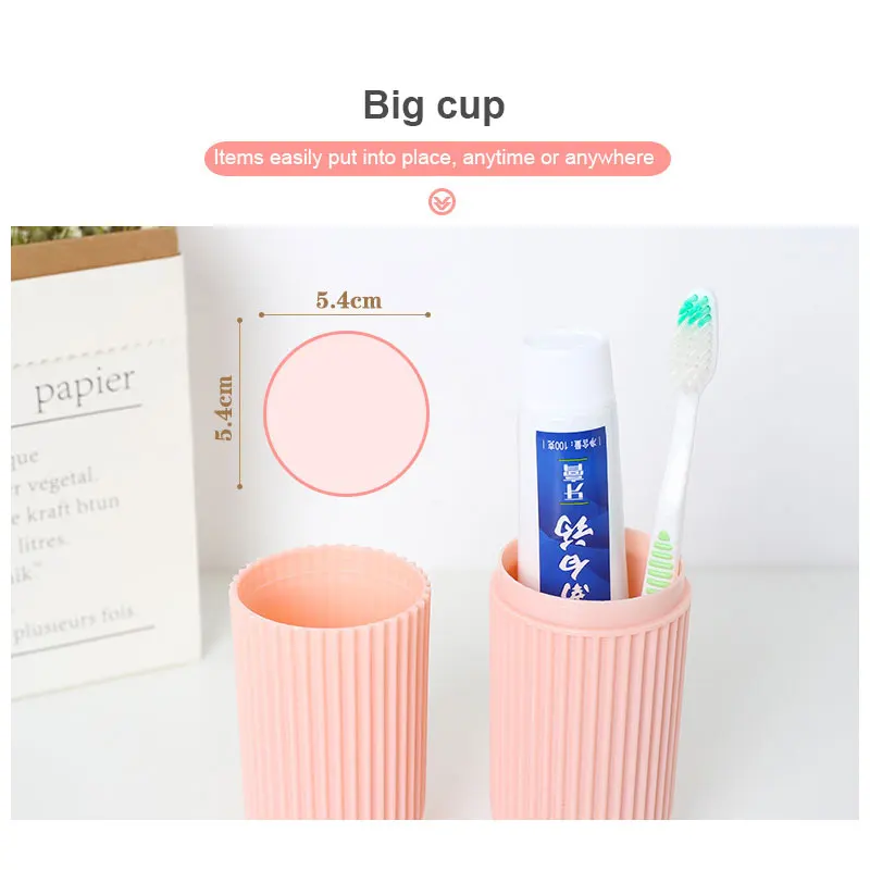 Portable Toothpaste Toothbrush Protect Holder Case Travel Camping Storage Box