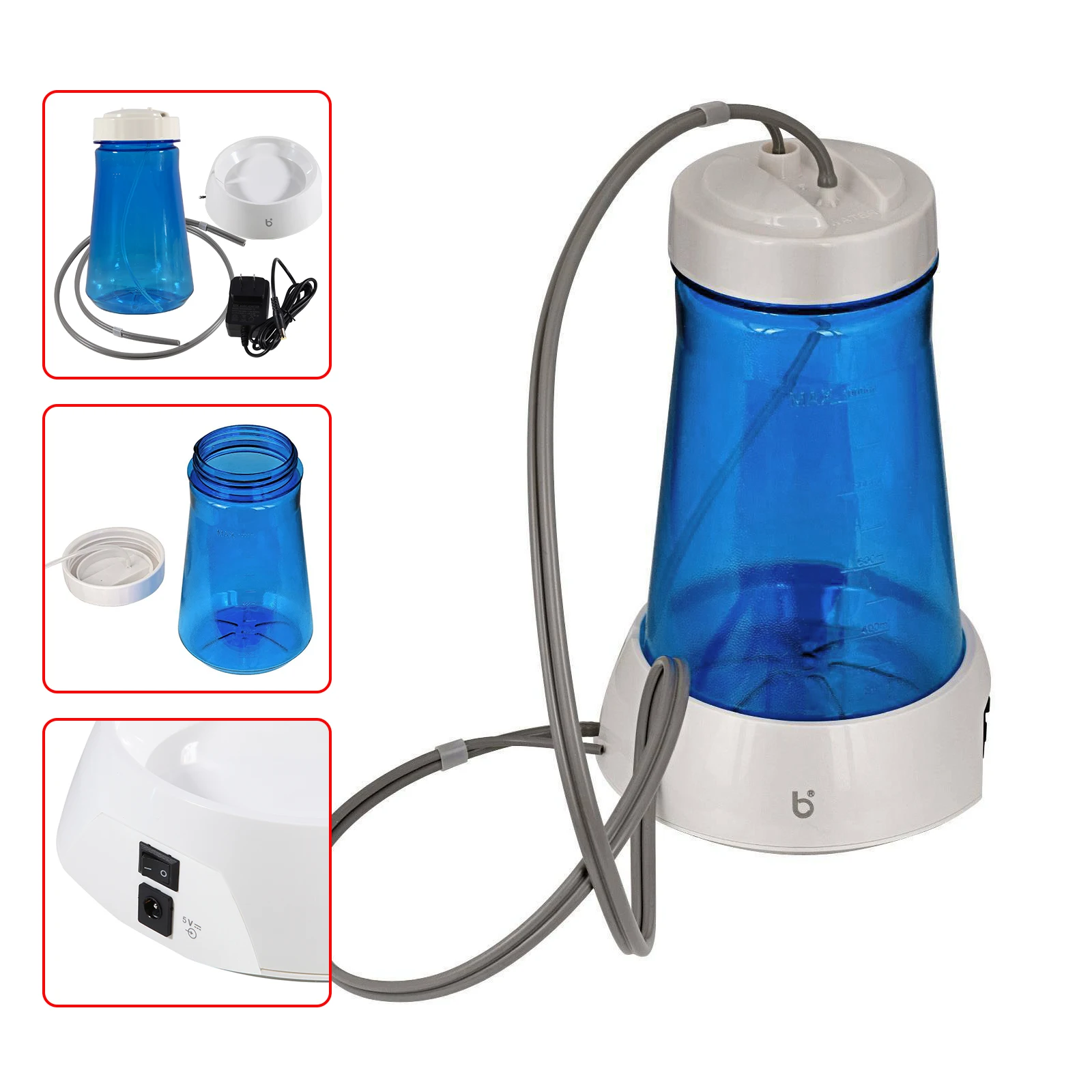 Dental Auto Water Bottle Automatic Supply System1000ml for Any Model Ultrasonic Scaler Unit