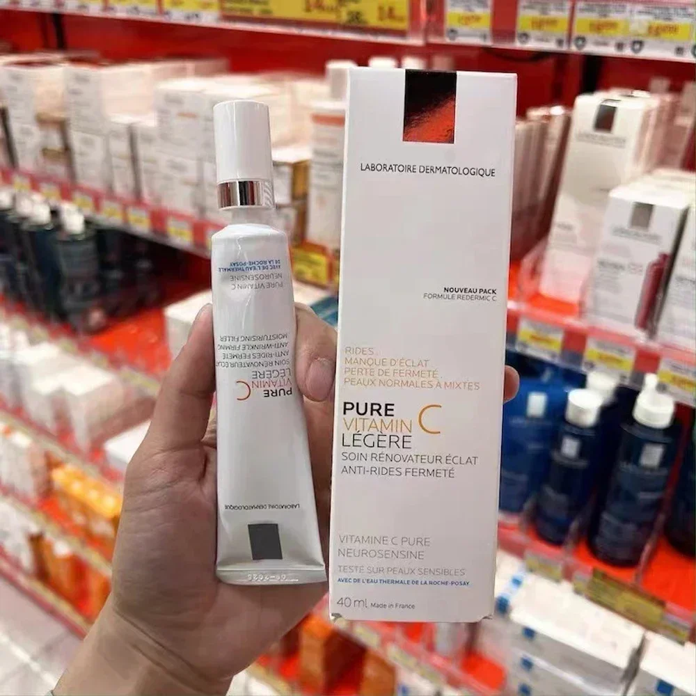 Vitamin C Face Cream 40ml,Retinol Eye Cream 30ML,Purifying Skin,Removing Acne,Diluting Acne Marks,Oxygen Anti-Wrinkle Repair