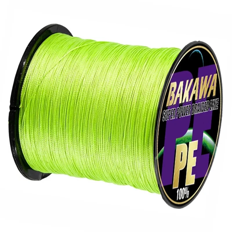 

BAKAWA 300M PE Braided Fishing Line 4 Strand 10-85LB Multifilament Carp Wire Japanese Super Strong Smooth Seawater Cord Tackle
