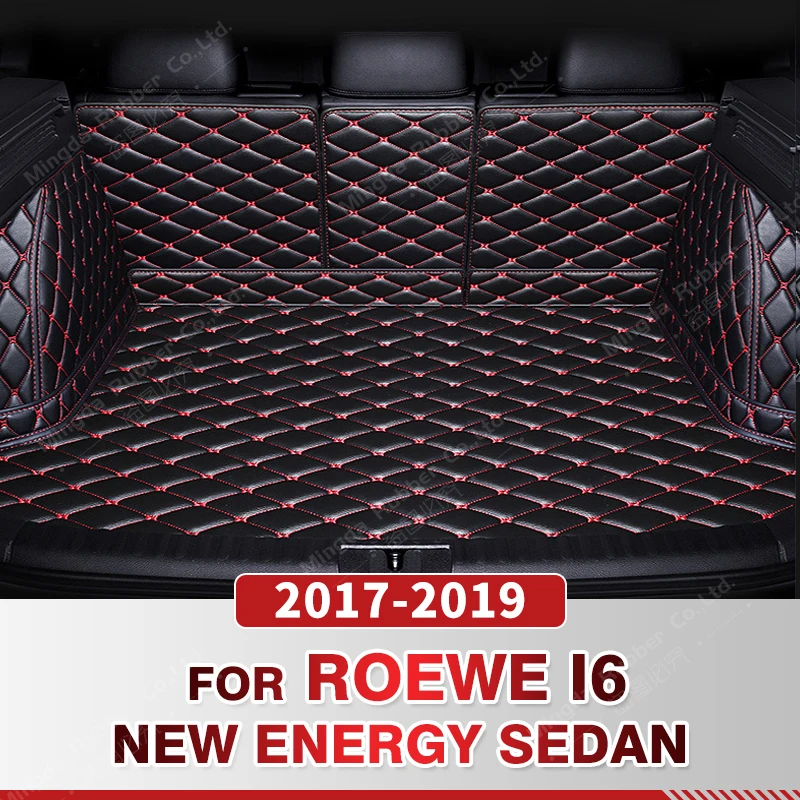 

Автомобильный коврик для багажника с полным покрытием для Roewe i6 MAX New Energy Sedan 2017-2019, защитная накладка для багажника автомобиля, аксессуары для защиты интерьера