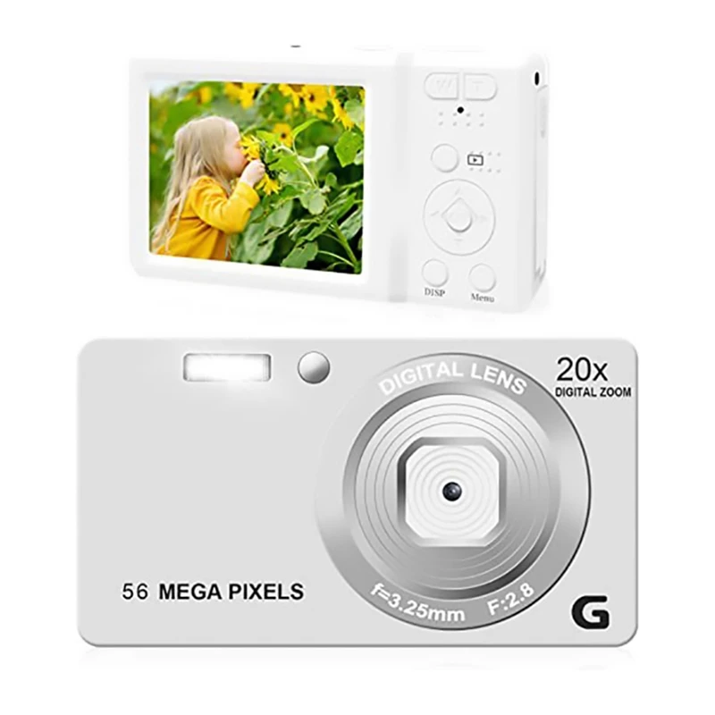 

2.7 Inches HD Digital Video Camera 4K 56MP Auto Focus Digital Camera 56 Million Pixel 20X Digital Zoom Camera