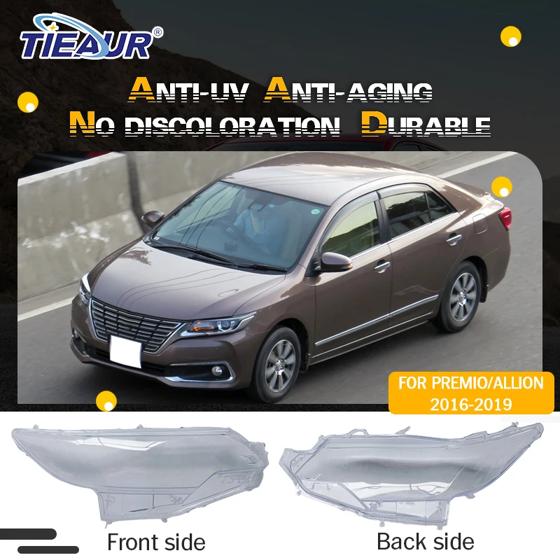 

Plastic Headlight Lens Cover For Toyota Premio/ALLION 2016-2019 Headlamp Transparent Lampshade Car Light Housing Tools