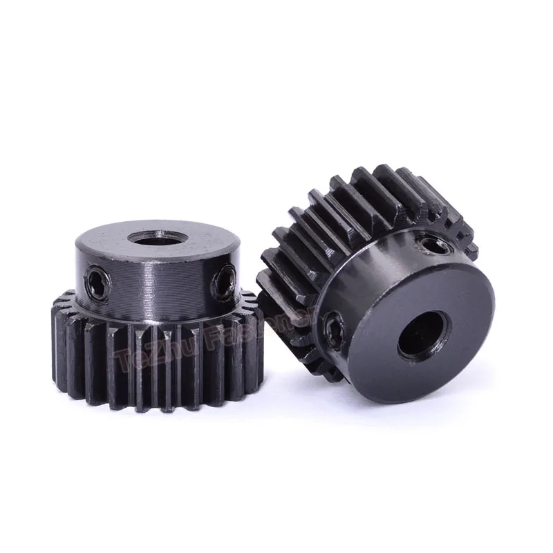 1,5 Modul Ritzel 12 Zähne | Kohlenstoffstahl Zahnrad 5-8mm Bohrung