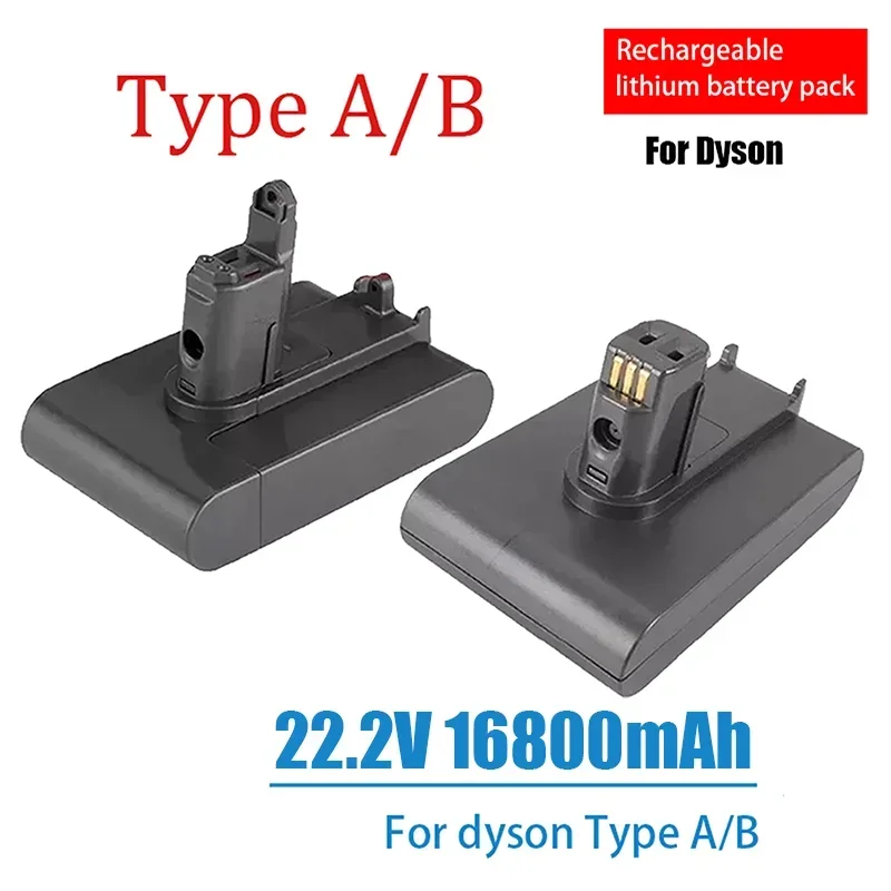 100% Originale Per Batteria Sottovuoto Agli Ioni Di Litio Tipo Dyson 22.2V 16800Mah A/B Per Dyson Dc35, Dc45 Dc31 Dc34 Dc44 Dc31 Dc35
