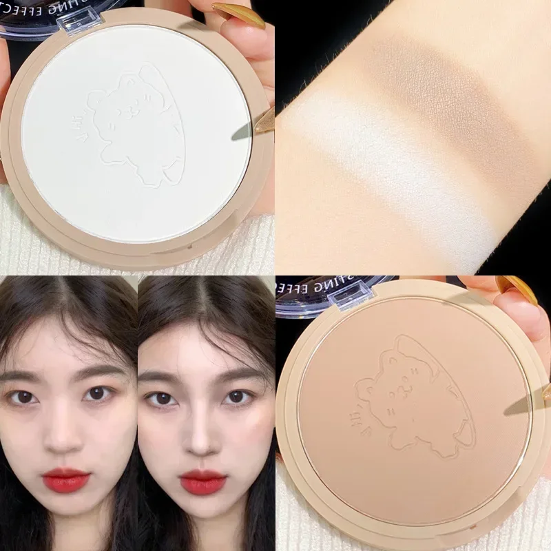 Three-dimensional Natural Trimming Plate Repair Highlight Make Up Face Powder Cosmetic Waterproof Contour Bronzer Powder Palette face powder face highlighter face bronzer makeup palette contour palette