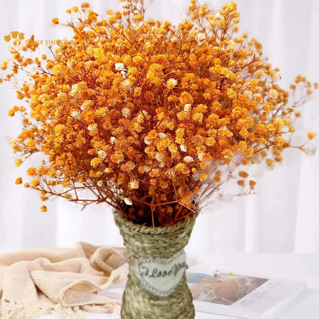 Artificial Flowers Wedding Decoration  Babies Breath Artificial Flowers  Bulk - Dried - Aliexpress