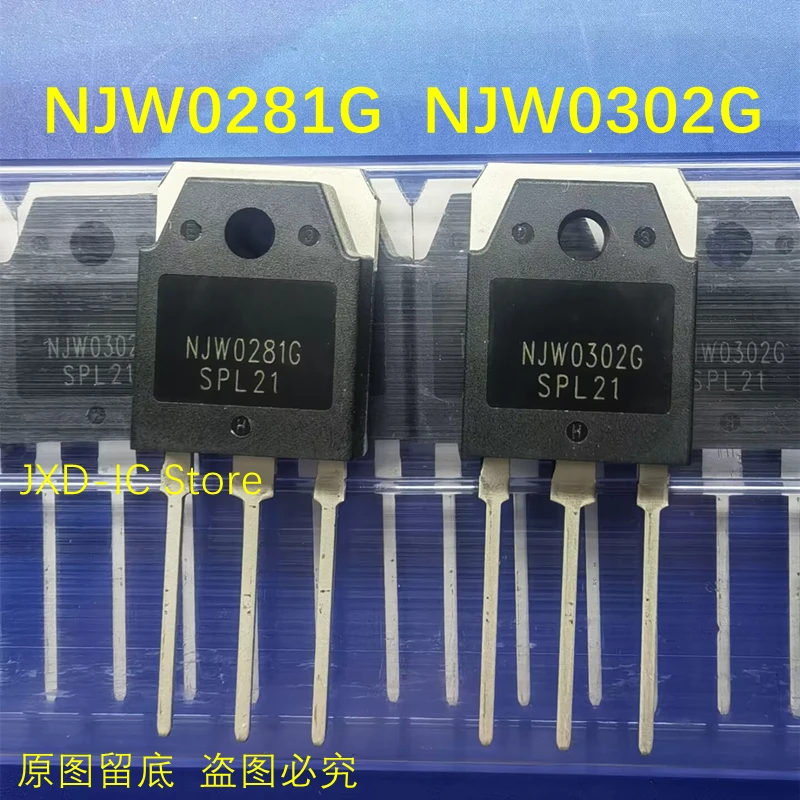 Ricambi Elettronici Transistor 2 Paia Transistor Originali NJW0281G E NJW0302G - Nuovi, Per Amplificatori E Sistemi Audio Motore Tapparella 20nm - Foto 10