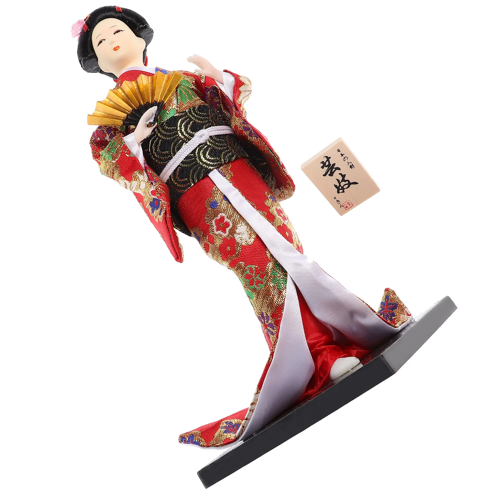 

Tabletop Kimono Ornament Japanese Decorative Home Holiday Centerpieces for