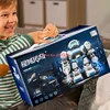 New Watch Remote Control Robot Smart Electric 2.4G Lighting Smoking 360° Rotation Lanuch Bullet Robot Toy Boy Kid Gifts 6
