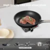 Mini Electric Hotplate 500W Adjustable thermostatic heating plate Travel Hotplate Suitable for caravans Camping Picnics 6
