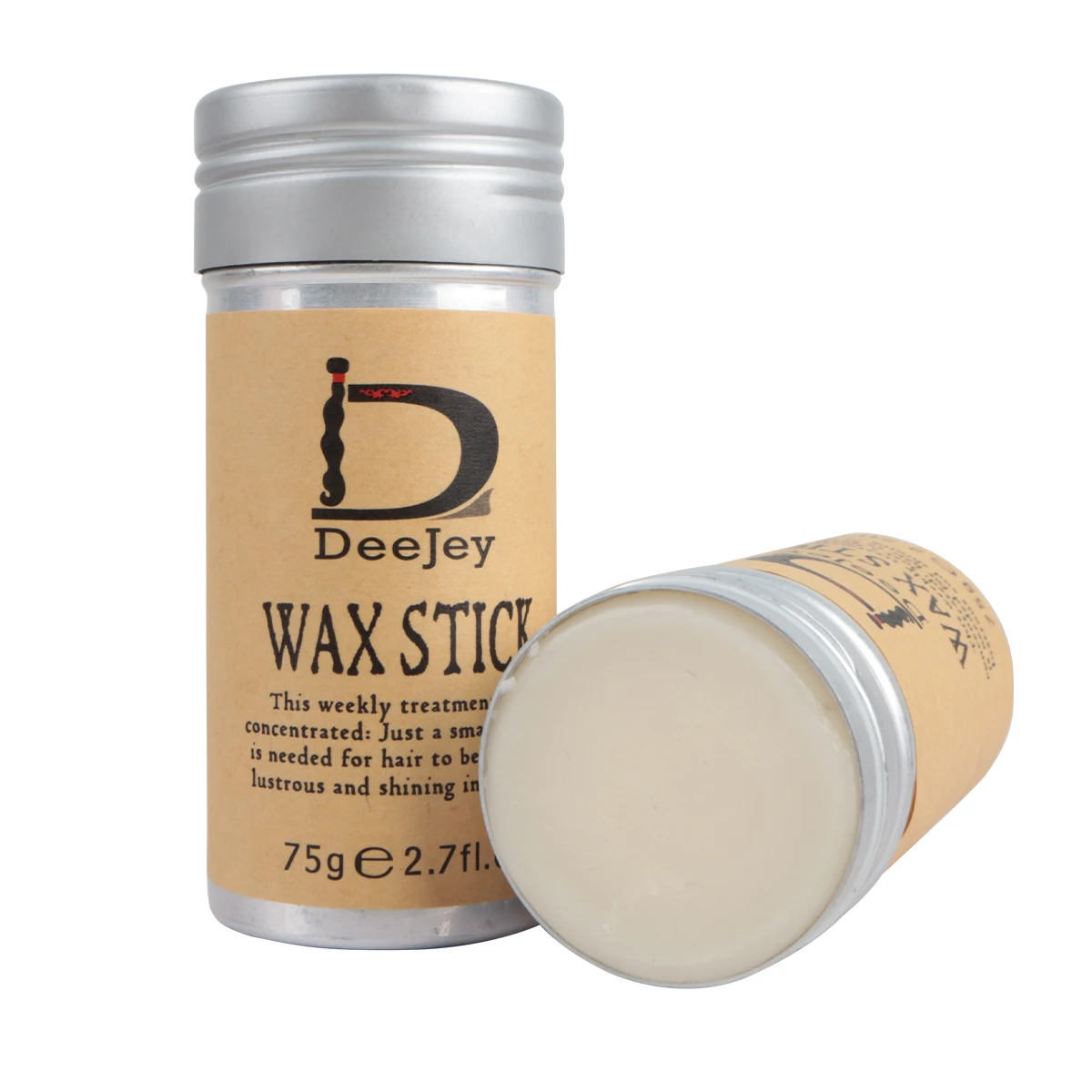 Hair Wax Stick 2pcs Hair Wax Stick Fixed Hairstyle Non-greasy Moulding Wax Stick Power Styling Your Hair Suitable for Edge Frizz