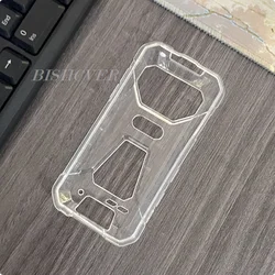 Shockproof TPU Silicone Case for Unihertz Tank Mini - Soft, Durable Back Cover (Transparent TPU Case)
