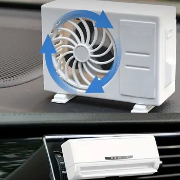 Un paio di mini decorazioni per l'aria condizionata per auto, con un simpatico accessorio per bocchetta dell'auto in plastica, senza batteria