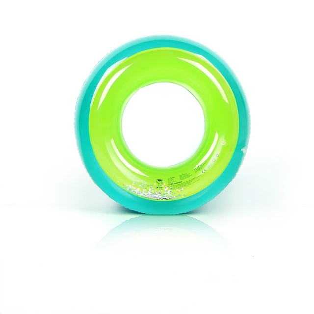 Summer Adult Double Inflatable Swimming Ring Round Star Pool Floaties Swimming Ring Large Pools Circle Water Play for Kids 4