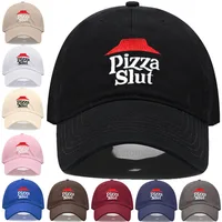 Men's Baseball Cap Women's Sport Golf Caps for Man Washed Cotton Pizza Embroidery Dad Hat  Sun Hats Dropshipping 1